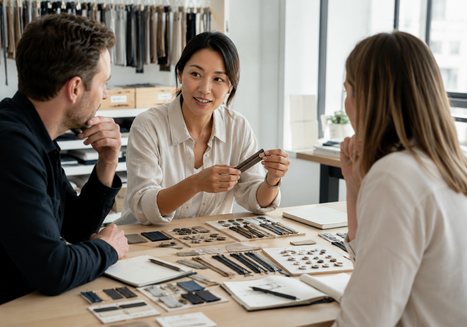 Founder-led service style -- Feili Accessories trim development team